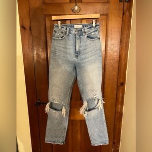 Abercrombie 90s high rise jeans